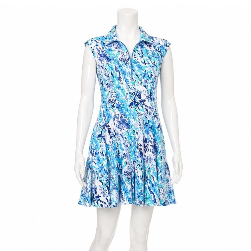 Ibkul Sleeveless Polo Dress Women's XS Golf Tennis UPF Sporty Pickleball